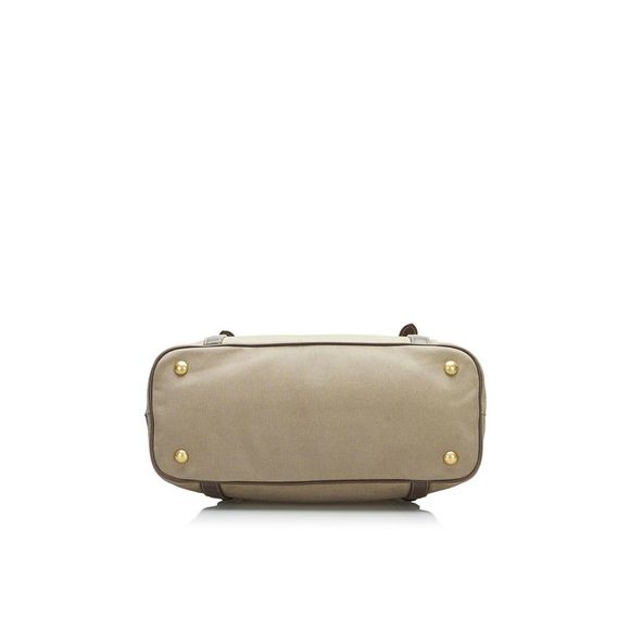 Pre Loved Prada Canapa Logo Satchel - Picture 4 of 8